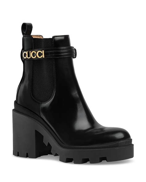 stivaletti chelsea gucci|gucci high heel boots women.